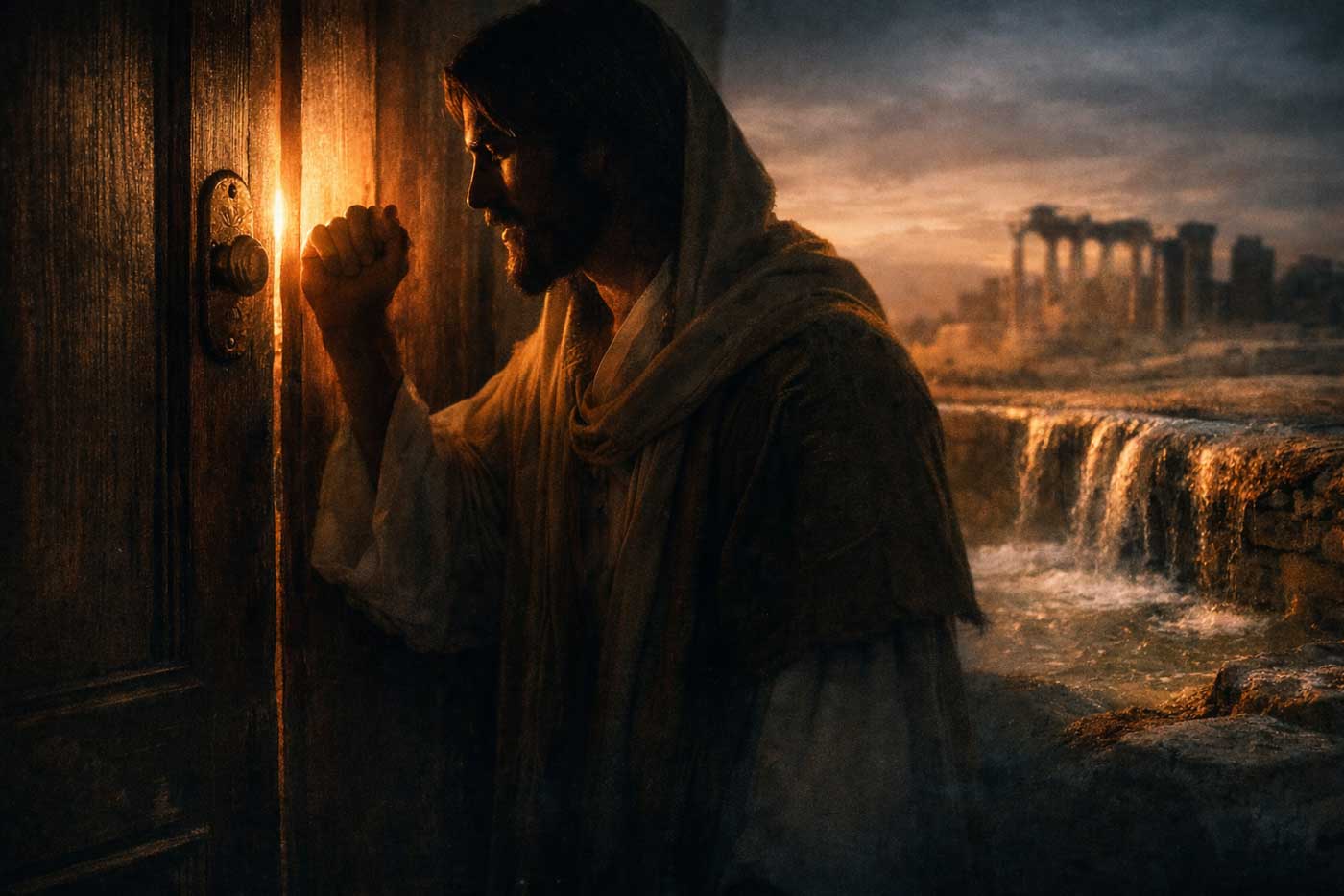 Siamo pronti ad aprire la porta quando Cristo bussa?